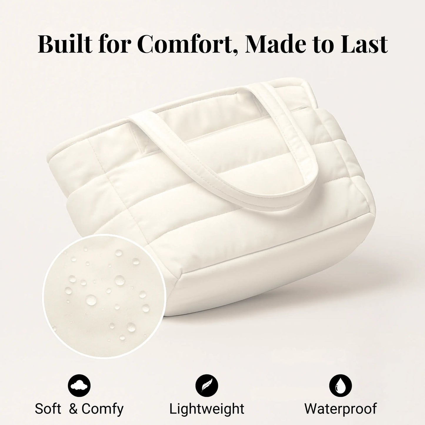The Cloudy Puffy Tote Bag