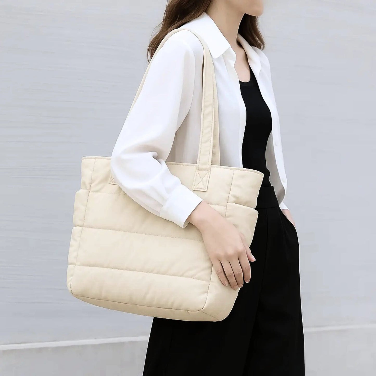 The Cloudy Puffy Tote Bag